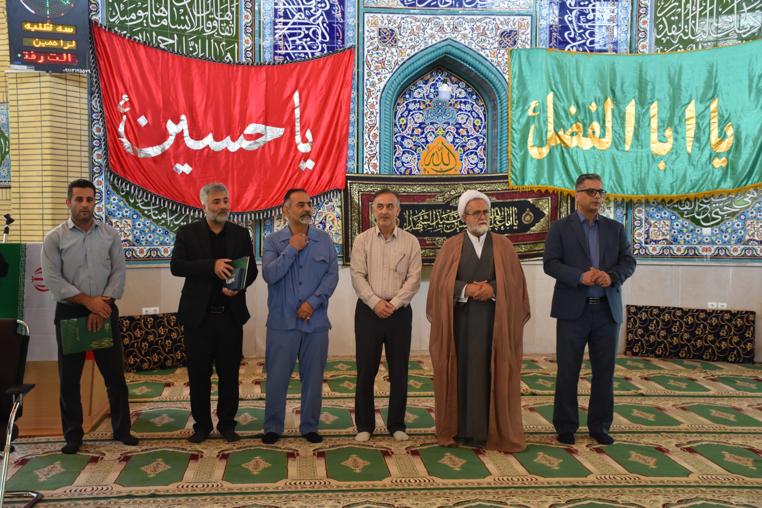 تقدیر از همکارن حراست و انتظامات پردیس نور